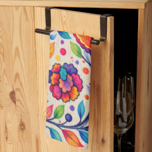 Paño De Cocina Tapiz Bloomwave