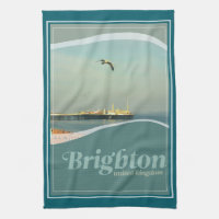Tarjeta Postal de Gaviota de Brighton Pier