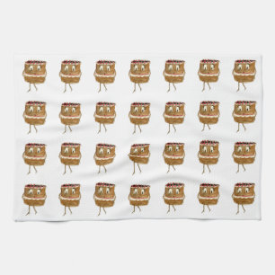 Paño De Cocina Tarta De Chocolate Divertida Y Original De Selva N