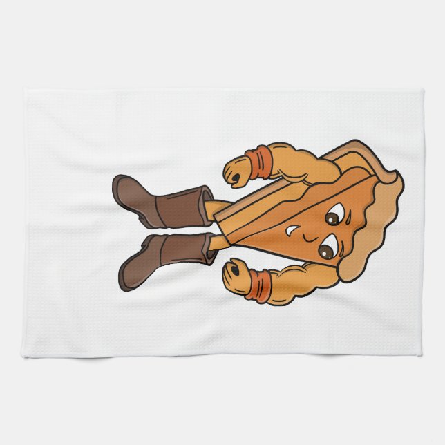 Paño De Cocina Tarta Fuerte con Botas (Horizontal)