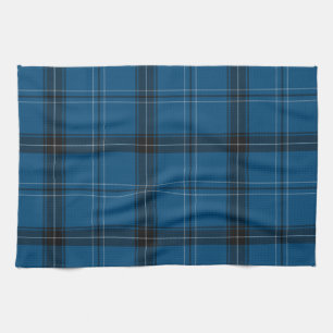 Paño De Cocina Tartan Azul Ramsay Escocés
