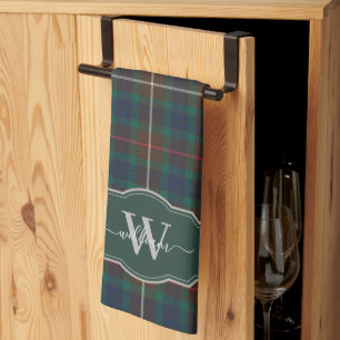 Paño De Cocina Tartan de caza Fraser Plaid Clan Escocés