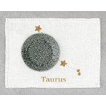 Paño De Cocina Tauro de oro del Rótulo Zodiaco moderno | Tierra d<br><div class="desc">Tauro de oro del Rótulo Zodiaco moderno | Tierra de elementos</div>