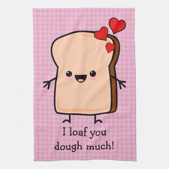 Paño De Cocina Te Ahogo Mucho Pan De Tosta (Vertical)