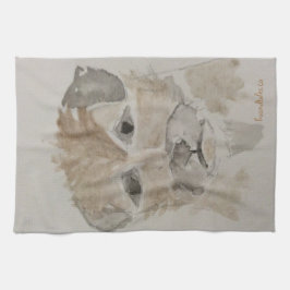 Paño De Cocina Té de la frontera territorial