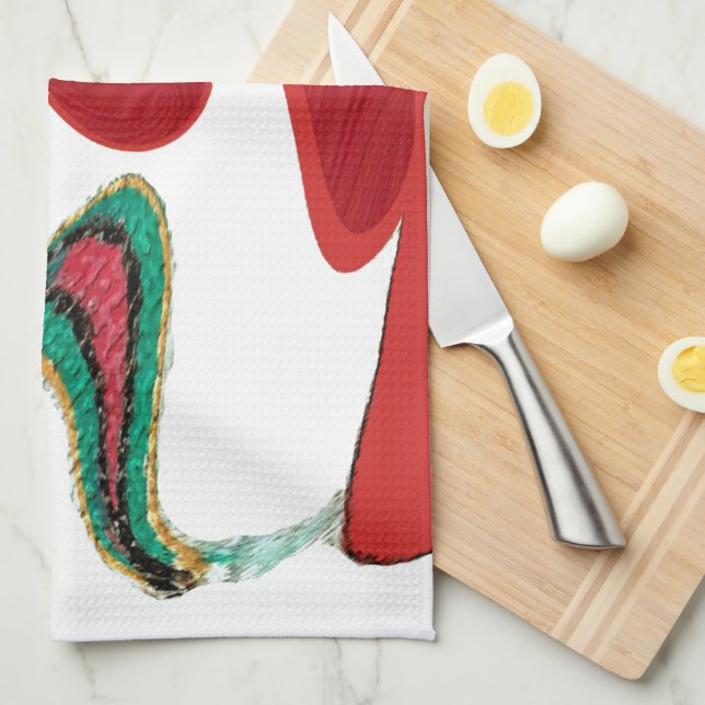 Paño De Cocina Té Rojo en tiempo de té.png (Doblado Cuarto)
