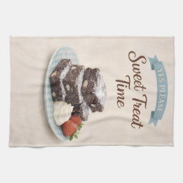 Paño De Cocina Tea Towel | Chocolate Brownies Kitchen Gift