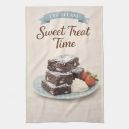 Paño De Cocina Tea Towel | Chocolate Brownies Kitchen Gift