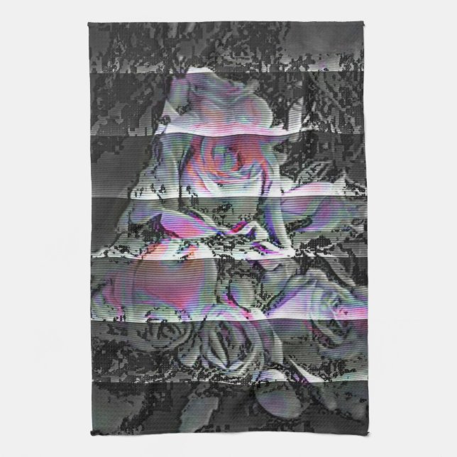 Paño De Cocina Techno Bouquet (Vertical)