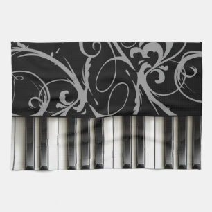 Paño De Cocina Teclado de piano