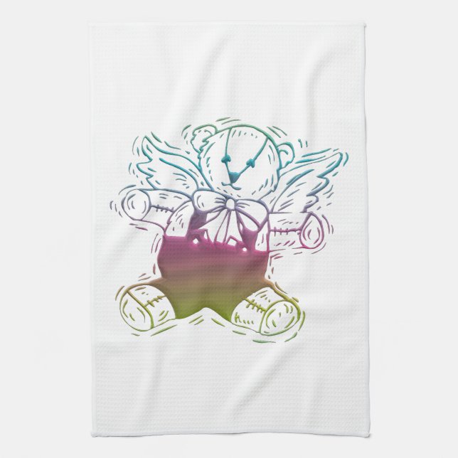 Paño De Cocina Teddy-Bear Angel (Vertical)