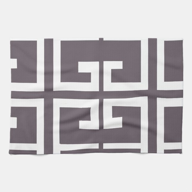 Paño De Cocina Teja del español del carbón de leña (Horizontal)