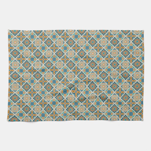Paño De Cocina Tejas de Alexandría (Horizontal)