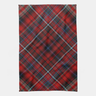 Paño De Cocina Tela escocesa roja