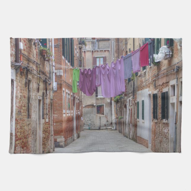 Paño De Cocina Telas En Venecia Italia (Horizontal)