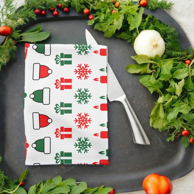 Paño De Cocina Tema de navidades (Kitchen Towel)