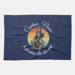 Paño De Cocina Tema del pirata fiesta