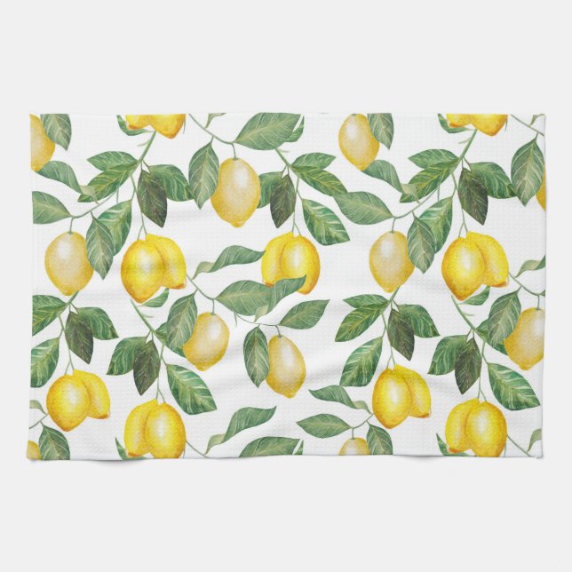 Paño De Cocina Temporada de limón| (Horizontal)
