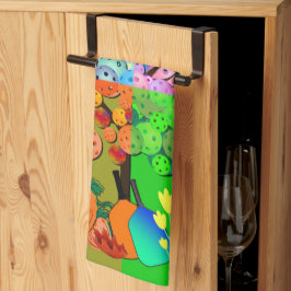 Paño De Cocina Temporada de Pickleball Siempre Invierno Primavera