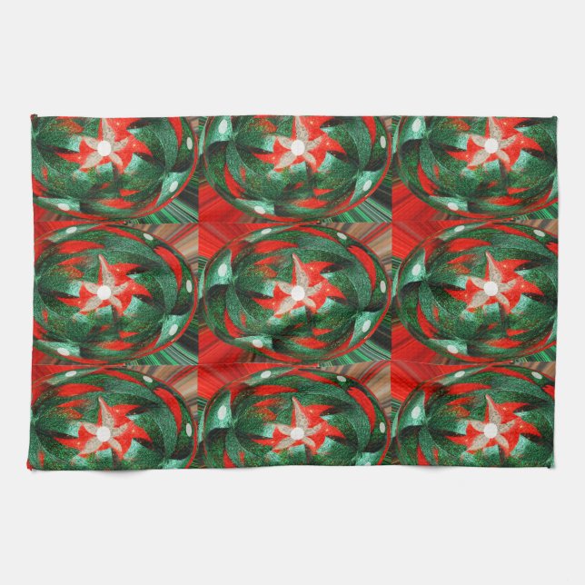 Paño De Cocina Temporada feliz (Horizontal)