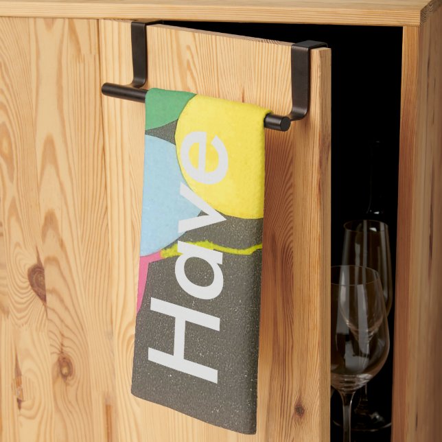 Paño De Cocina Ten uno bueno; cumpleaños crea el tuyo propio (Pliegue de tercios)