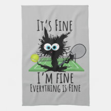 Tenis, estoy bien, todo está bien.