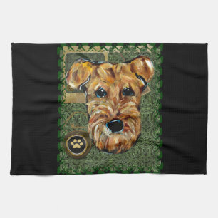 PAÑO DE COCINA TERRIER AIREDALE