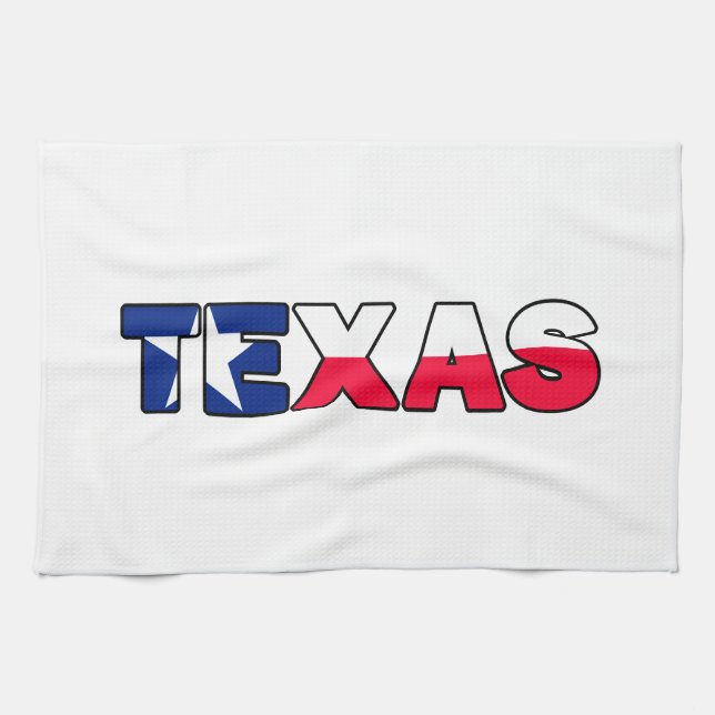 Paño De Cocina Texas (Horizontal)