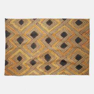 Paño De Cocina Textil africano Zaire Congo Kuba