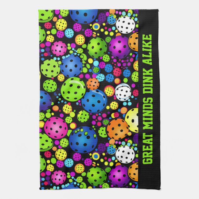 Paño De Cocina Texto del personalizado de manifestación eléctrica (Vertical)