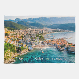 Paño De Cocina Texto personalizado Montenegro