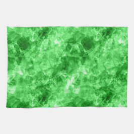 Paño De Cocina Textura cruzada verde