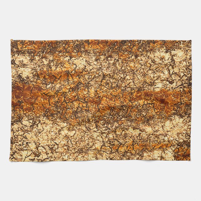 Paño De Cocina Textura de barniz en madera áspera (Horizontal)