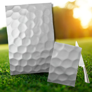 Paño De Cocina Textura de Bola de Golf Blanca con Hoyuelos
