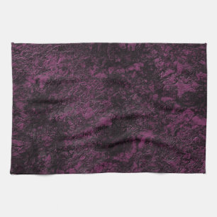 Paño De Cocina Textura de cuero de Borgoña