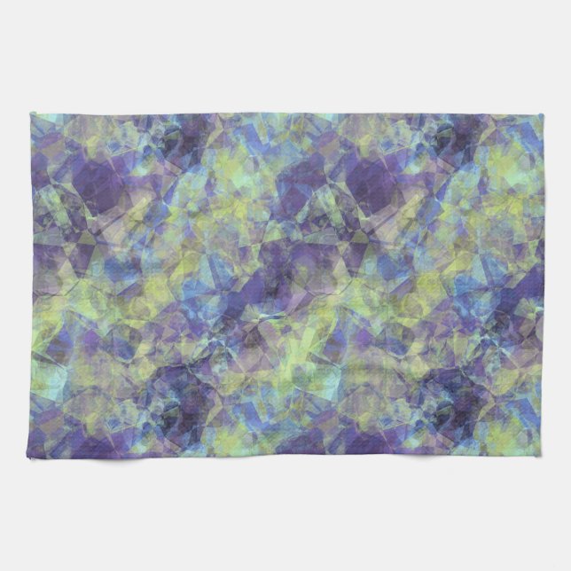 Paño De Cocina Textura de lavanda en bruto (Horizontal)