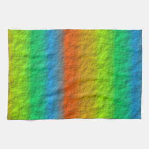 PAÑO DE COCINA TEXTURA DE RAINBOW STRIPES
