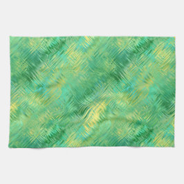 Paño De Cocina Textura de vidrio verde esmeralda