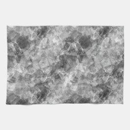 Paño De Cocina Textura en bruto de carbón vegetal