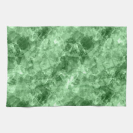 Paño De Cocina Textura verde oscuro en ruinas