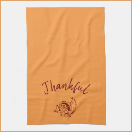Paño De Cocina Thankful Cornucopia Kitchen Towel