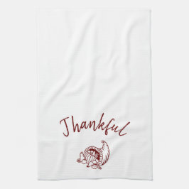 Paño De Cocina Thankful Cornucopia Kitchen Towel