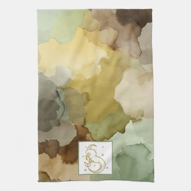 Paño De Cocina 🐐 The Earth-Whisper Weave  (Vertical)