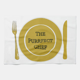 Paño De Cocina The Purrfect Chef- Funny Kitchen Towels