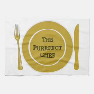 Paño De Cocina The Purrfect Chef- Funny Kitchen Towels