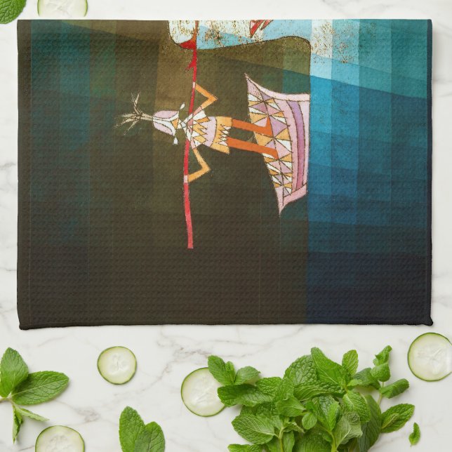 Paño De Cocina The Seafarers, Paul Klee (Doblado)