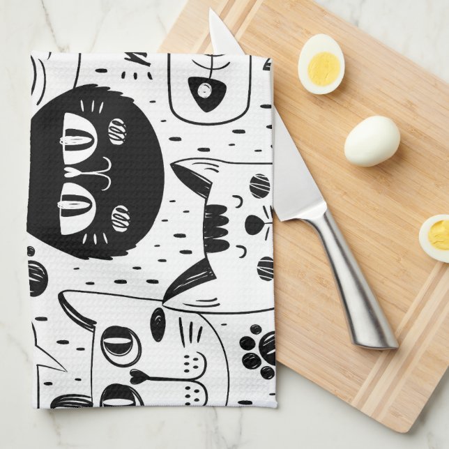 Paño De Cocina The Ultimate Cat Lover - Cozy Cat pet  (Doblado Cuarto)