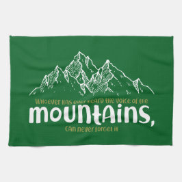 Paño De Cocina The Voice of the Mountains