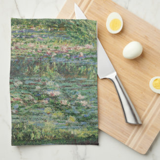 Paño De Cocina The Water-Lily Pond, Landscape Oil Painting, Monet