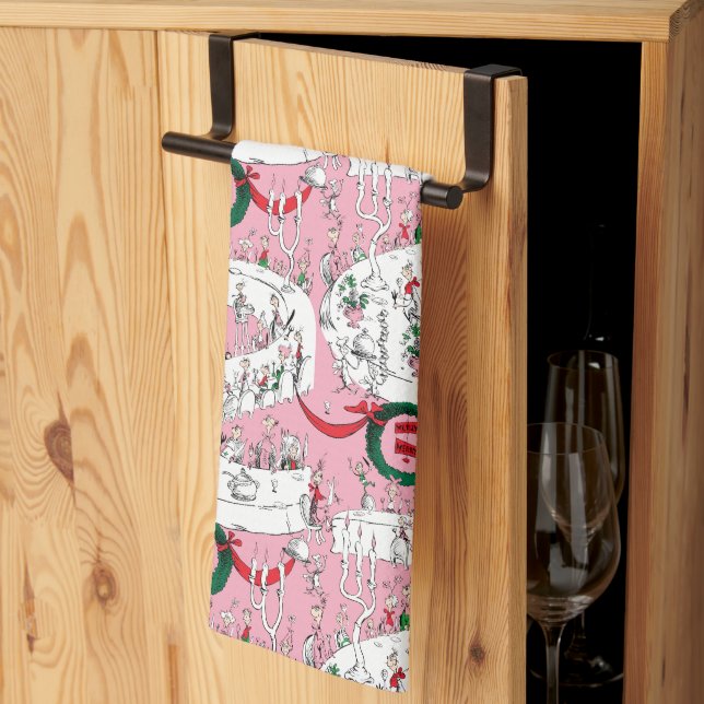 Paño De Cocina The Whos' Merry Christmas Feast (Pliegue de tercios)